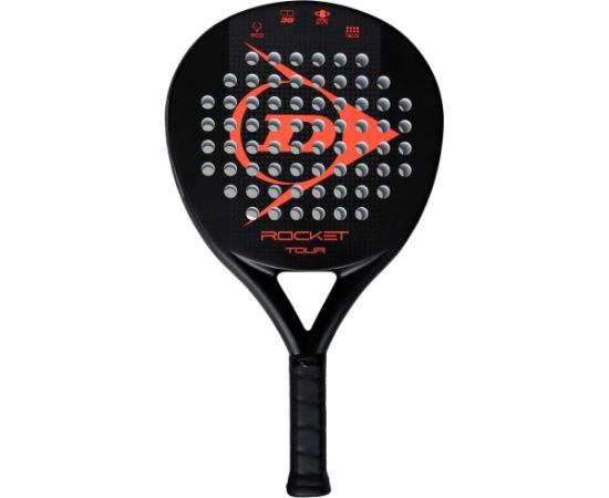 Padel bat Dunlop ROCKET TOUR RED 365g