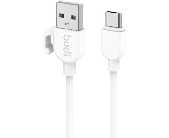 USB-A to USB-C cable Budi, 2.4A, 1m