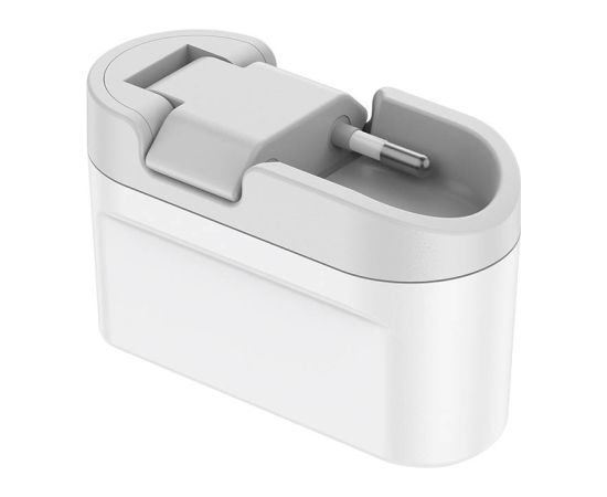 Wall charger Budi 326TQE, 2xUSB-A, 2xUSB-C, 40W (white)