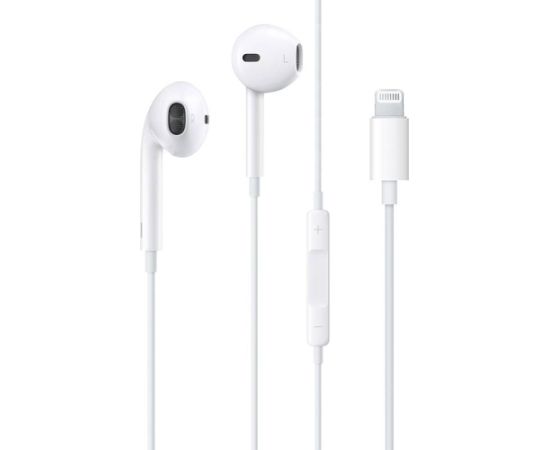 Wired earphones with lightning connector Budi EP20L (white)