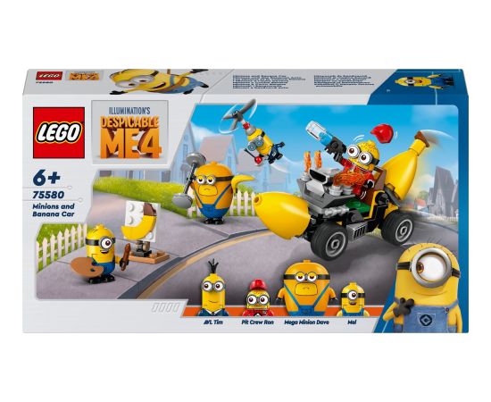 LEGO Minions Minionki i bananowóz (75580)