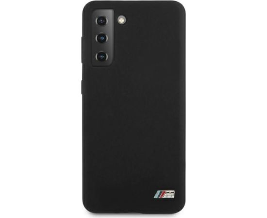 Original Case BMW Hardcase Silicone M Collection BMHCS21MMSILBK for Samsung Galaxy S21 Plus Black