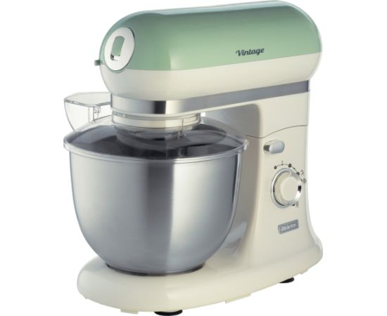 Ariete Vintage food processor 1588 (light green/cream, 1,200 watts)