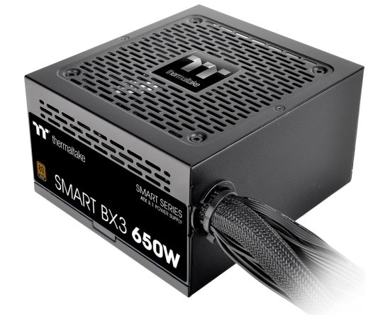 Thermaltake SMART BX3 650W, PC power supply (black, 2x PCIe, 650 watts)