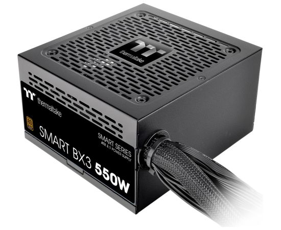 Thermaltake SMART BX3 550W, PC power supply (black, 2x PCIe, 550 watts)