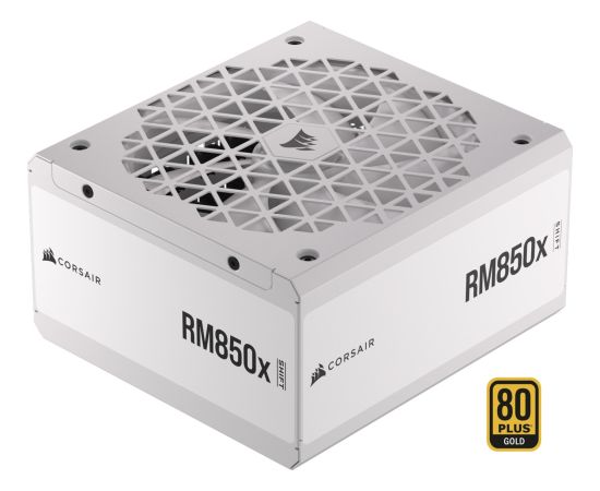 Corsair RM850x White, PC power supply (white, 3x PCIe, cable management, 850 watts)