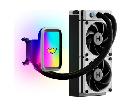 HYTE Q60 THICC 240mm AIO, water cooling (black/white)