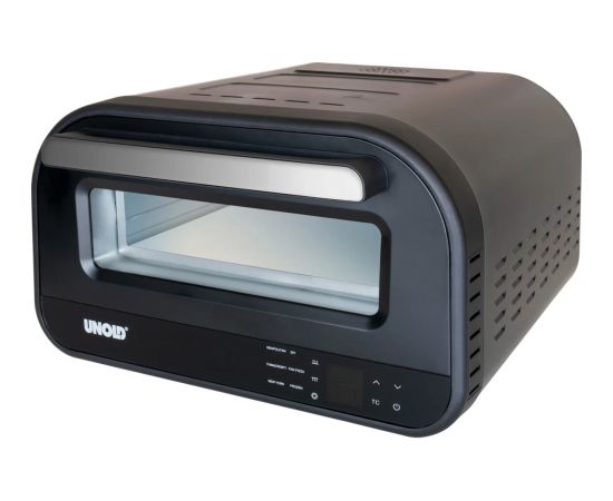 Unold pizza oven Don Luigi (black, 1,700 watts, for pizzas up to approx. 30cm)