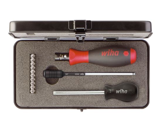 Wiha torque screwdriver set TorqueVario-S (black/red, 14 pieces, 0.8 - 5Nm)