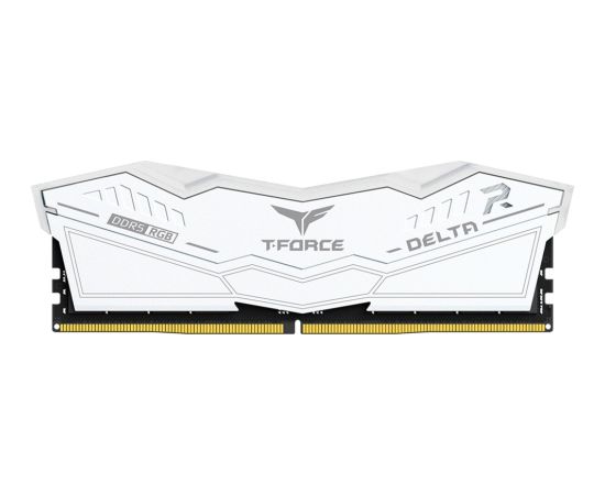 Team Group DDR5 - 48GB - 8200 - CL - 38 (2x 24 GB) dual kit, memory (white, FF4D548G8200HC38EDC01, DELTA RGB, INTEL XMP, AMD EXPO)