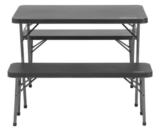 Coleman Camping Table Pack-Away Table for 4 2199746 (black, 102 x 61cm, 70cm high)