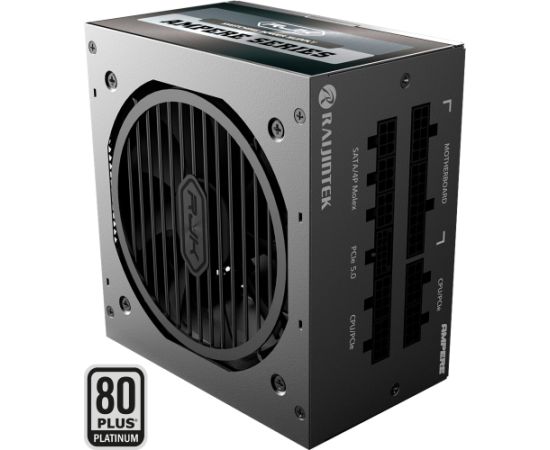 RAIJINTEK AMPERE 1200 BLACK, PC power supply (black, 1200 watts)