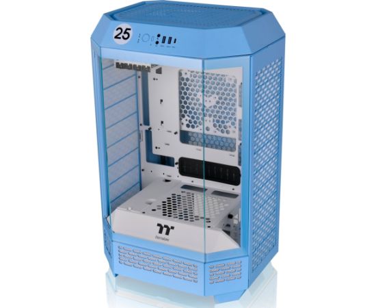 Thermaltake The Tower 300, tower case (light blue, tempered glass)