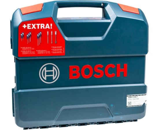 Bosch hammer drill GBH 2-26 F Professional, set including EXPERT accessories (blue/black, 830 watts)