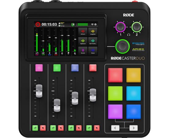 Rode Microphones RDECaster Duo, mixer (black, WLAN, Bluetooth, USB-C)