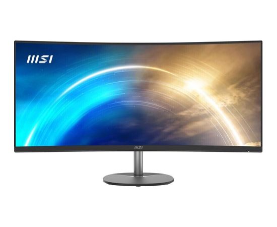 MSI PRO MP341CQDE, LED monitor - 34 - black/silver, curved, UWDHD, 100 Hz, FreeSync, HDMI, Displayport, 100Hz panel