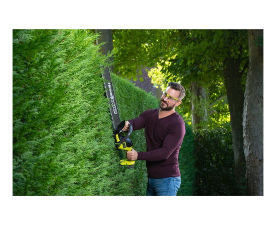 Ryobi ONE+ cordless hedge trimmer RY18HT55A-120, 18V (green/black, Li-ion battery 2.0Ah)