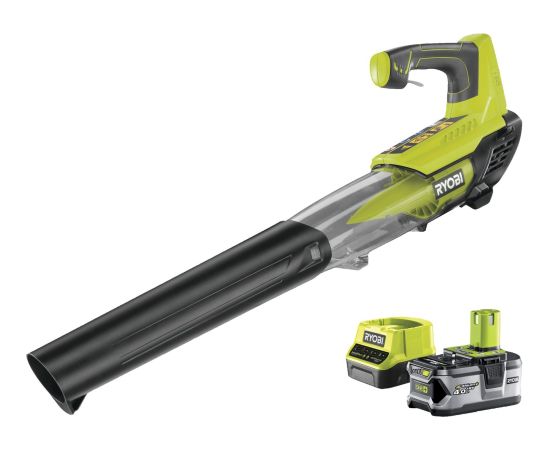 Ryobi ONE+ cordless leaf blower RBL18JB40F, 18V (green/black, Li-ion battery 4.0Ah)