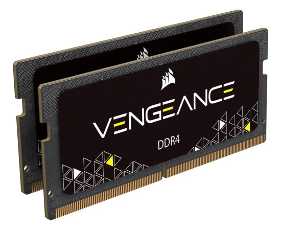 Corsair SO-DIMM 64 GB DDR4-3200 Kit, memory (black, CMSX64GX4M2A3200C22, Vengeance)