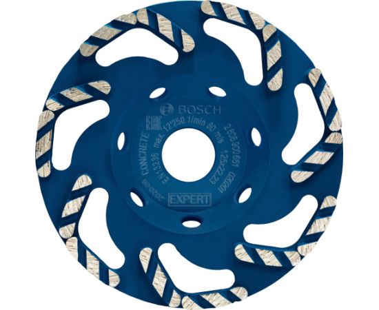 Bosch Expert diamond cup wheel Concrete, 125mm, grinding wheel (for concrete grinder)