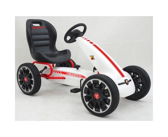 Lean Sport GO-CART ABARTH White- Wheels EVA