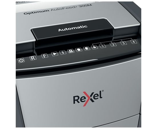 Rexel Optimum AutoFeed+ 300M Уничтожитель документов Измельчение микрорезов 55 дБ P-5