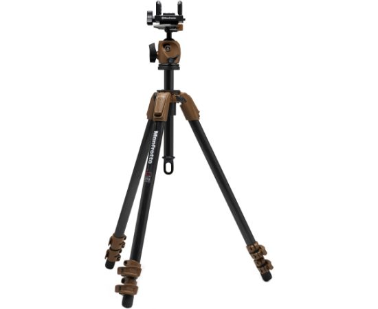 Manfrotto tripod set MK-R04-SD ALPHA S.H.O.T. Ball head Kit Carbon