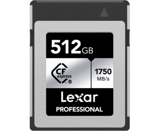 Lexar memory card CFexpress Type B 512GB Professional Silver