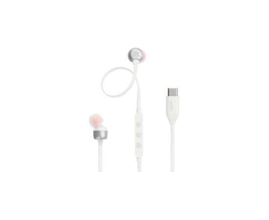 Austiņas JBL Tune 310C USB-C White