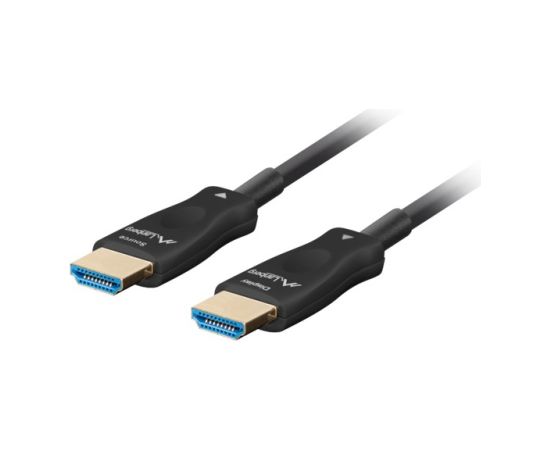 LANBERG HDMI CABLE LANBERG HDMI CABLE M/M V2.1 10M OPTICAL AOC BLACK