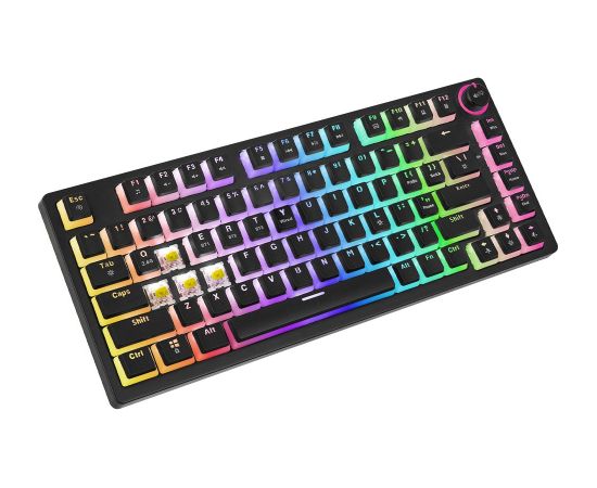 SAVIO PHENIX Wireless mechanical keyboard, Gateron Yellow Pro, Pudding