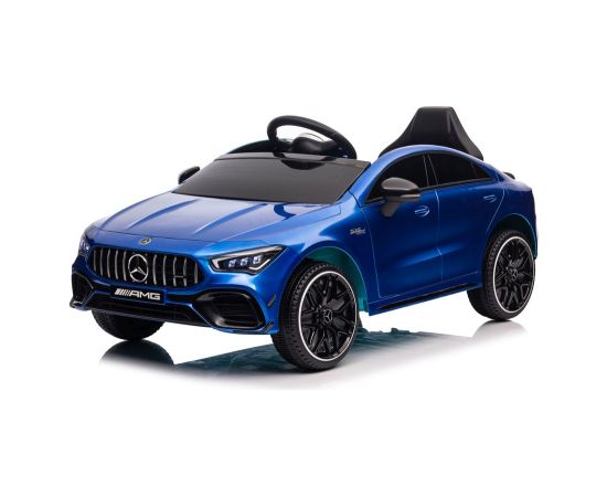 Lean Cars Battery-powered car Mercedes CLA 45s AMG Black Painted 4x4