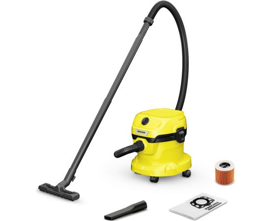 Sausās un mitrās tīrīšanas putekļsūcējs Karcher WD 2 PLUS V-12/6/18/C (YYY)