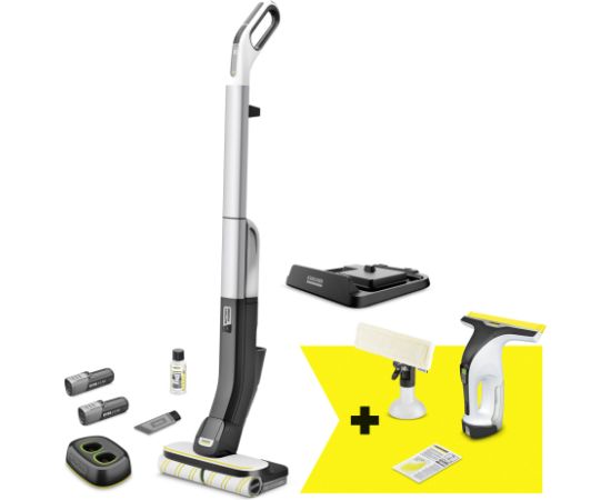 Grīdu uzkopšanas iekārta Karcher FC 4-4 + WV 4-4 SET