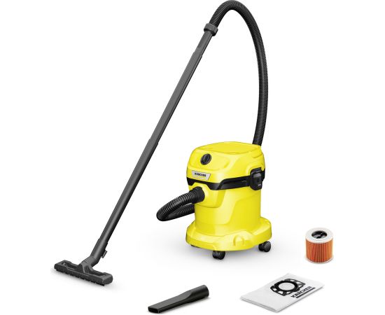 Sausās un mitrās tīrīšanas putekļsūcējs Karcher WD 2 PLUS V-15/6/18/C