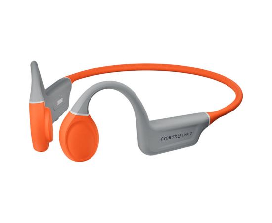 Earphones QCY T25 (grey+ orange)