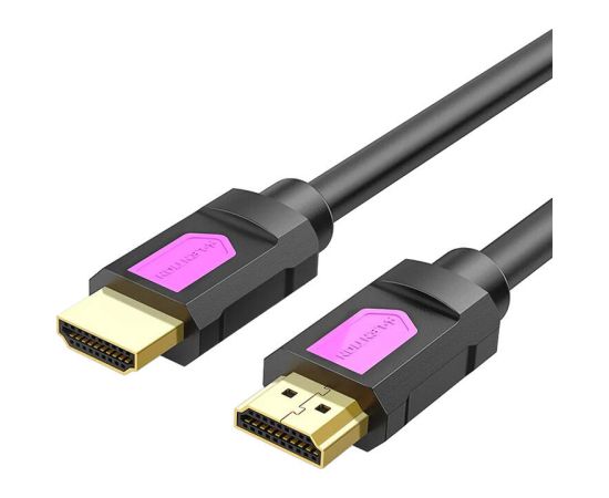 Lention VC-HH20 HDMI 4K High-Speed to HDMI 2.0 cable, 18Gbps, PVC, 1m (black)