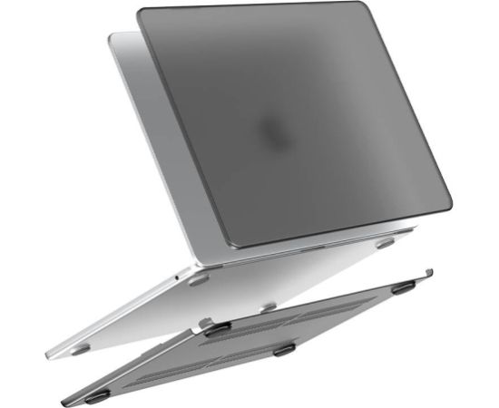 Lention Matte Finish Case for Macbook Air 13.6" (czarny)