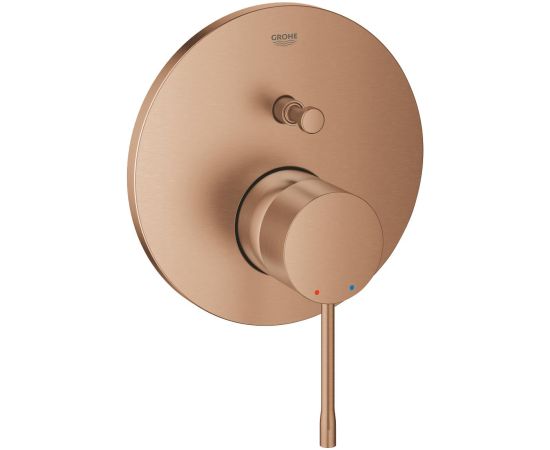 Grohe iebūvējamā dušas maisītāja Essence virsapmetuma daļa, ar 2 ceļu pārslēdzēju, brushed warm sunset