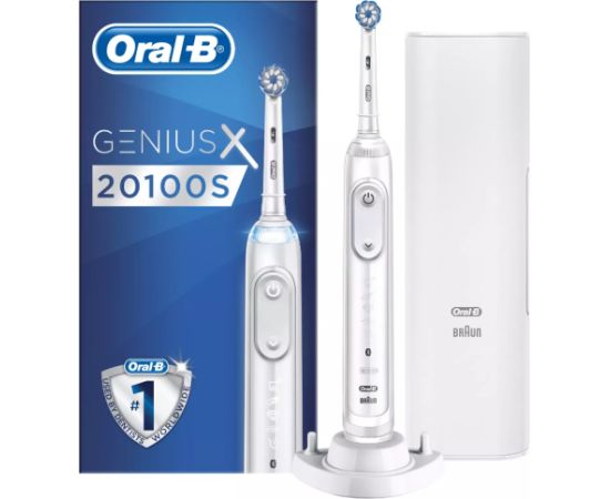 Oral-B Genius X 20100S Sensi UltraThin Elektriskā Zobu Birste