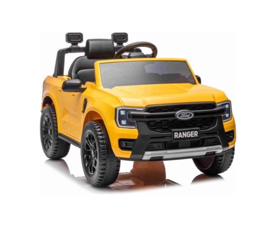 детский электромобиль RoGer Ford Ranger LIFT жёлтый