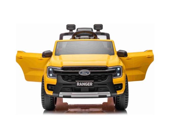 детский электромобиль RoGer Ford Ranger LIFT жёлтый