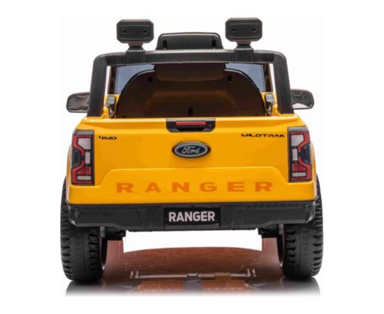 детский электромобиль RoGer Ford Ranger LIFT жёлтый