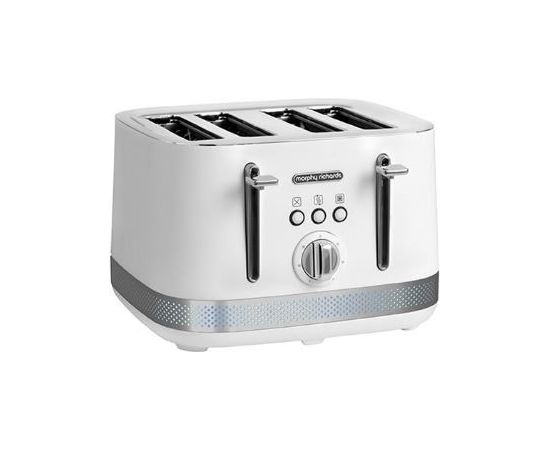 Morphy Richards Illumination white 4 slice toaster