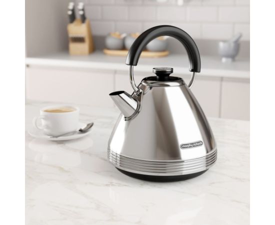 Morphy Richards Venture Pyramid Retro 1.5 l 2200 W Kettle Chrome