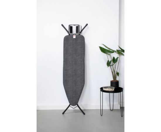 BRABANTIA gludināmā dēļa pārvalks, 124x38 cm, Denim Black (B) 4mm+ 4mm filcis - 130885