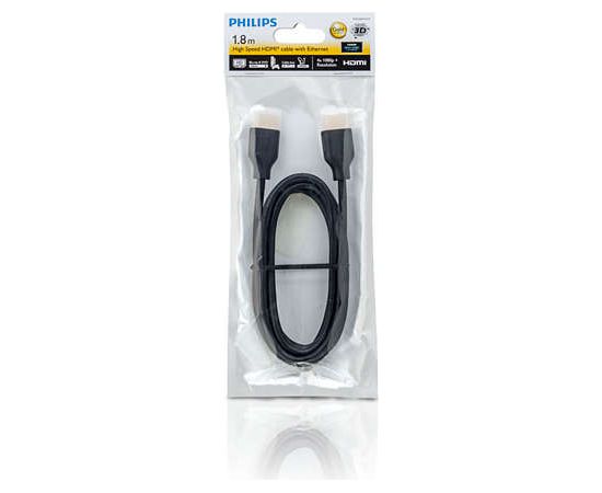 PHILIPS HDMI kabelis 1.8m - SWV5401H/10