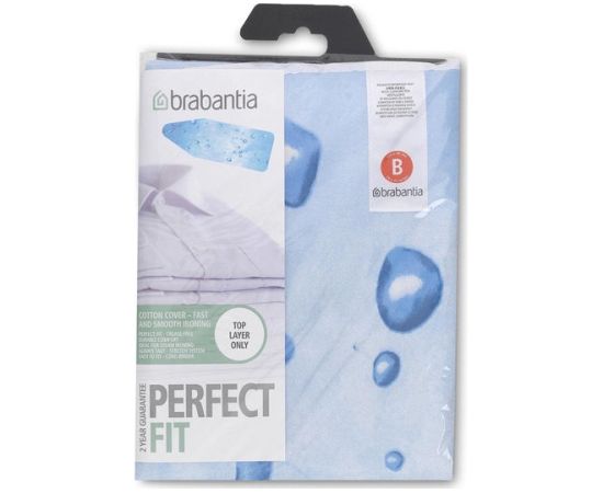 BRABANTIA gludināmā dēļa pārvalks, 124x38 cm, Icewater (B) 2mm - 318160