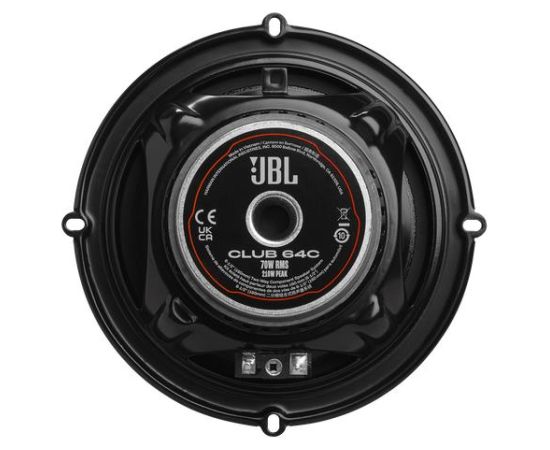 CAR SPEAKERS 6.5" CLUB 64C/COMPONENT JBLSPKCB64C JBL