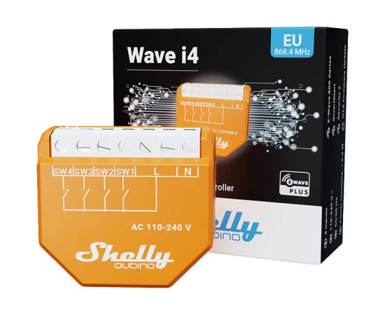 Controller Shelly Qubino Wave i4